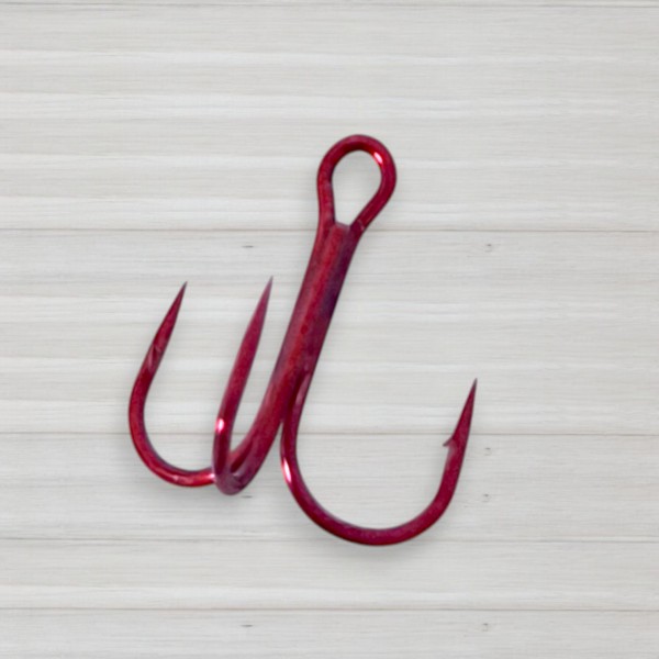 Гачки трійники Siweida Carbon Hooks Red, 30шт/уп, № 16
